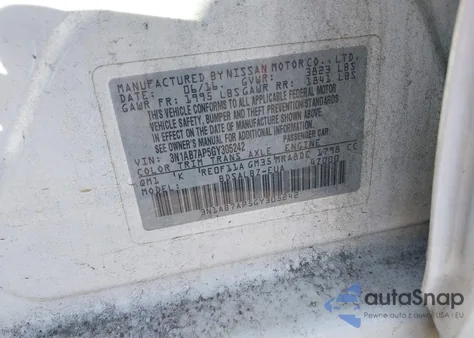 2016 Nissan Sentra S from USA, damaged, VIN 3N1AB7AP5GY305242